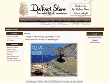Tablet Screenshot of davincistore.what-if.com